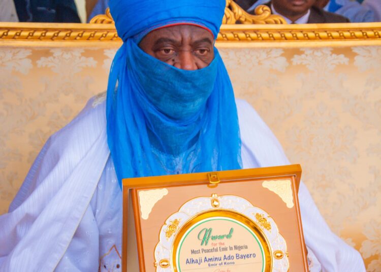 Emir Aminu Ado Bayero Honored for Peace