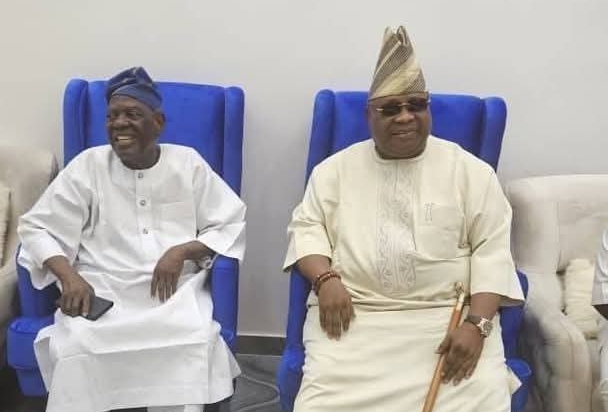 Governor Adeleke Meets APC’s Bisi Akande In Ibadan