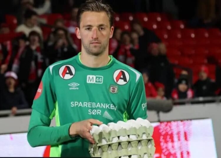 Norwegian Club Bryne FK Awards Eggs to Player of the Match