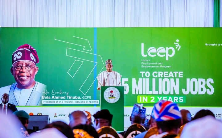 Shettima Launches 2.5M Jobs Plan