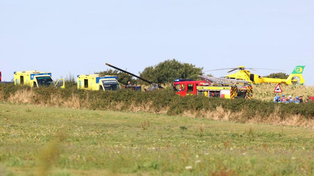 Three Dead, One Injured in Helicopter Crash on Isle of Wight