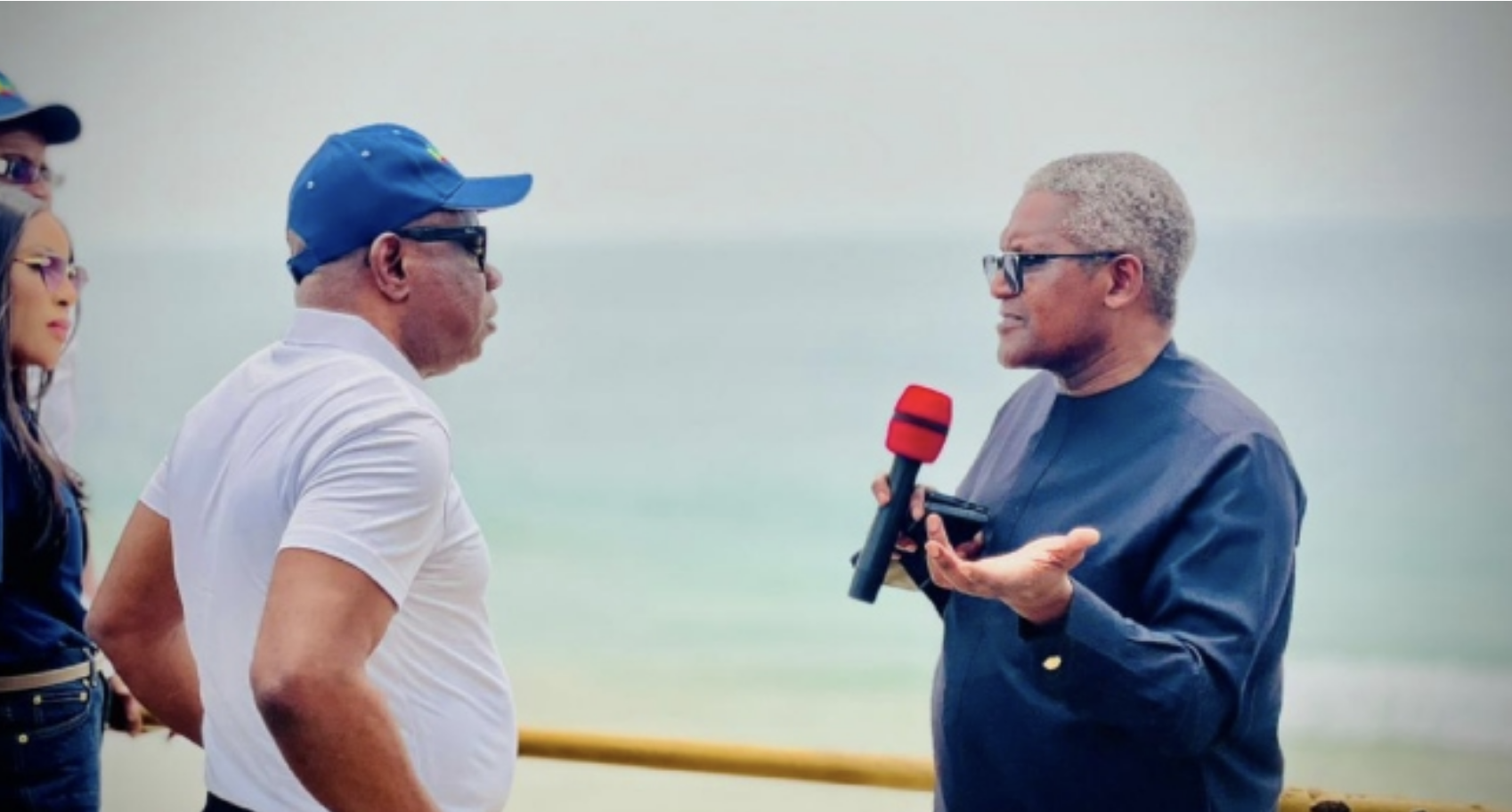 Dangote Hosts NNPCL CEO Ojulari, Unveils Refinery Port Expansion Plans